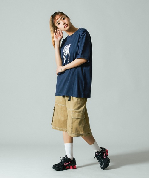 XLARGE(エクストララージ)の「SHORTY S/S TEE(Tシャツ/カットソー・メンズ・グリーン/ブラック/ネイビー・S/M/L/XL)」の8枚目の写真