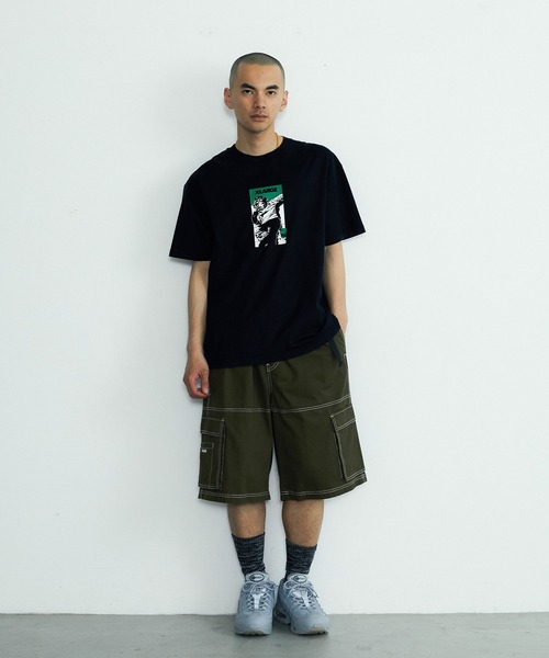XLARGE(エクストララージ)の「SHORTY S/S TEE(Tシャツ/カットソー・メンズ・グリーン/ブラック/ネイビー・S/M/L/XL)」の12枚目の写真