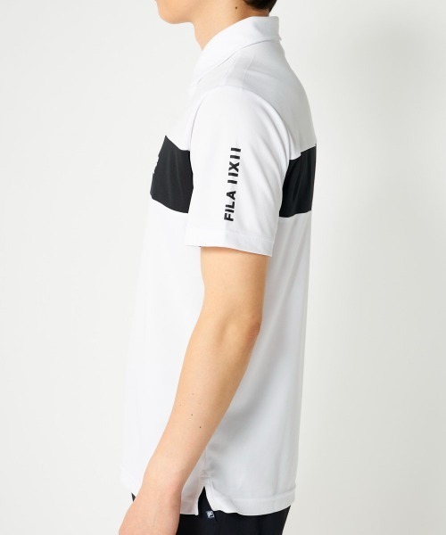FILA GOLF(フィラゴルフ )の「半袖シャツ(シャツ/ブラウス・メンズ・ベージュ/ホワイト/ブラック・X-LARGE/XX-LARGE/LARGE/MEDIUM)」の5枚目の写真