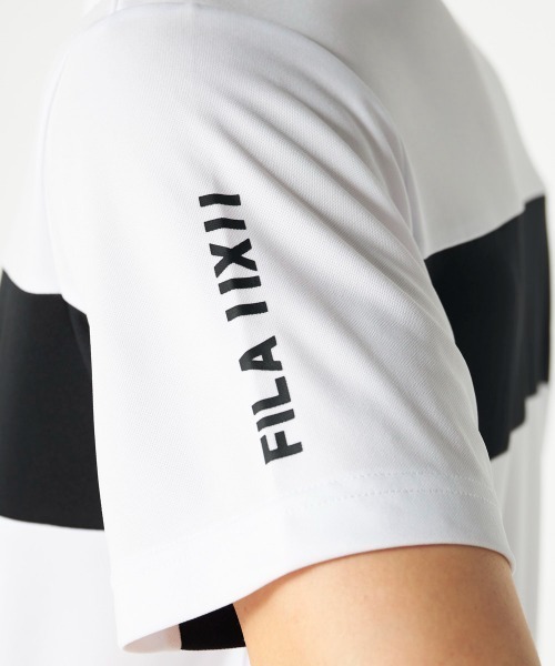 FILA GOLF(フィラゴルフ )の「半袖シャツ(シャツ/ブラウス・メンズ・ベージュ/ホワイト/ブラック・X-LARGE/XX-LARGE/LARGE/MEDIUM)」の8枚目の写真