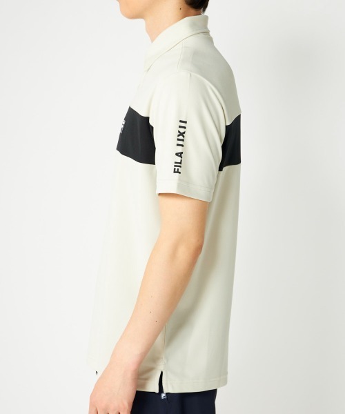 FILA GOLF(フィラゴルフ )の「半袖シャツ(シャツ/ブラウス・メンズ・ベージュ/ホワイト/ブラック・X-LARGE/XX-LARGE/LARGE/MEDIUM)」の10枚目の写真