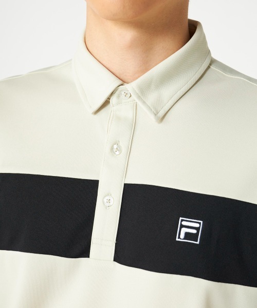FILA GOLF(フィラゴルフ )の「半袖シャツ(シャツ/ブラウス・メンズ・ベージュ/ホワイト/ブラック・X-LARGE/XX-LARGE/LARGE/MEDIUM)」の12枚目の写真