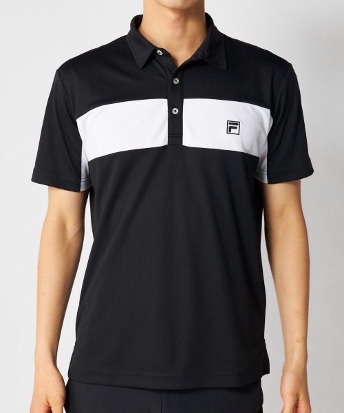 FILA GOLF(フィラゴルフ )の「半袖シャツ(シャツ/ブラウス・メンズ・ベージュ/ホワイト/ブラック・X-LARGE/XX-LARGE/LARGE/MEDIUM)」の14枚目の写真