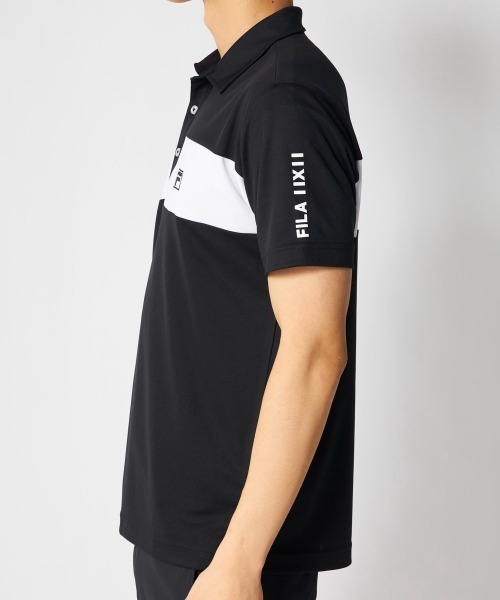 FILA GOLF(フィラゴルフ )の「半袖シャツ(シャツ/ブラウス・メンズ・ベージュ/ホワイト/ブラック・X-LARGE/XX-LARGE/LARGE/MEDIUM)」の15枚目の写真