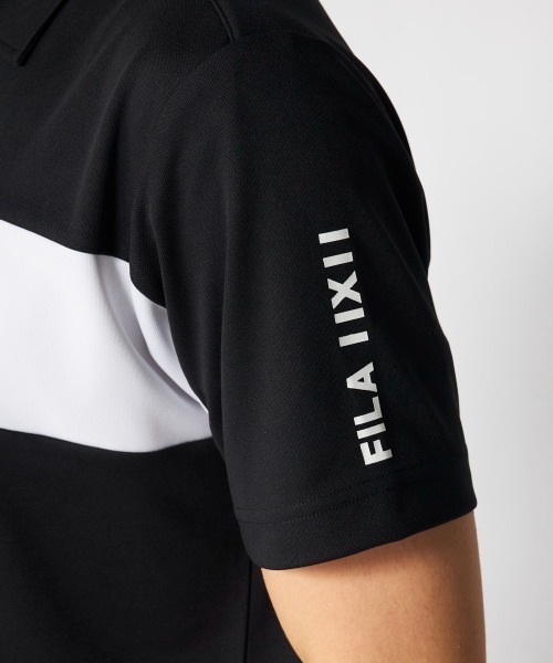 FILA GOLF(フィラゴルフ )の「半袖シャツ(シャツ/ブラウス・メンズ・ベージュ/ホワイト/ブラック・X-LARGE/XX-LARGE/LARGE/MEDIUM)」の18枚目の写真