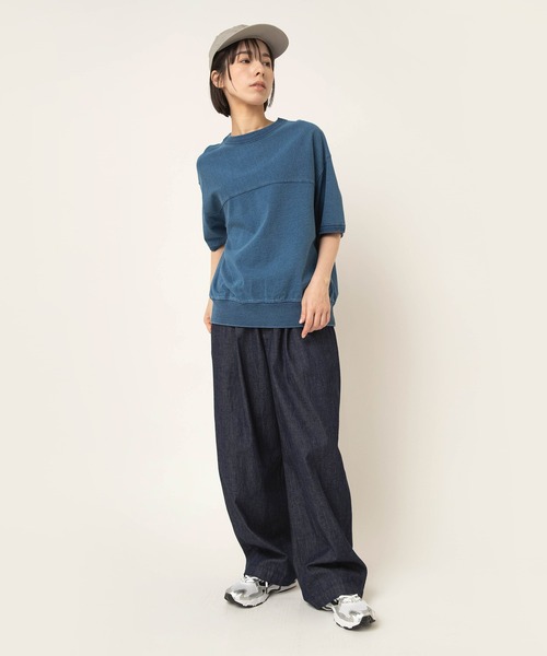 RNA-N（アールエヌエーエヌ）の「R4451 ライトデニムワイドスラックス（デニムパンツ・レディース・ワンウォッシュ・SMALL/MEDIUM）」の10枚目の写真