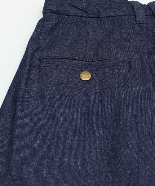 RNA-N（アールエヌエーエヌ）の「R4451 ライトデニムワイドスラックス（デニムパンツ・レディース・ワンウォッシュ・SMALL/MEDIUM）」の12枚目の写真