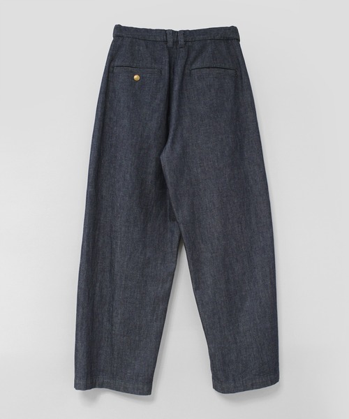 RNA-N（アールエヌエーエヌ）の「R4451 ライトデニムワイドスラックス（デニムパンツ・レディース・ワンウォッシュ・SMALL/MEDIUM）」の6枚目の写真