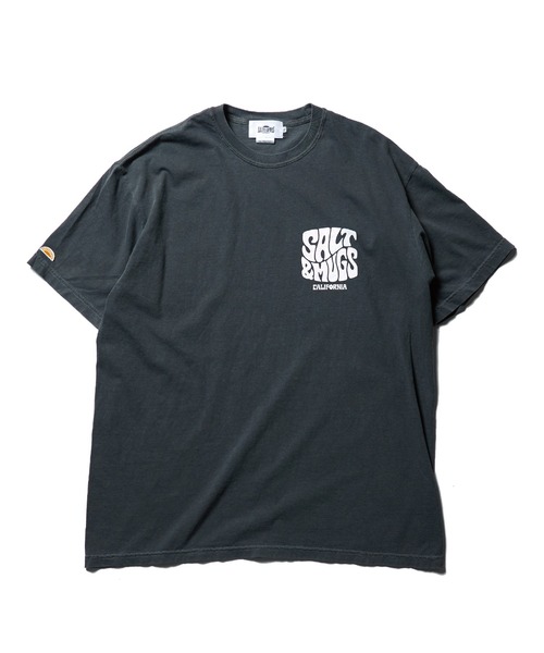 SALT&MUGS(ソルトアンドマグス)の「Psyche Logo(Tシャツ/カットソー・メンズ・ホワイト/グリーン/ピンク/ブラック・SMALL/MEDIUM/LARGE/X-LARGE)」の5枚目の写真