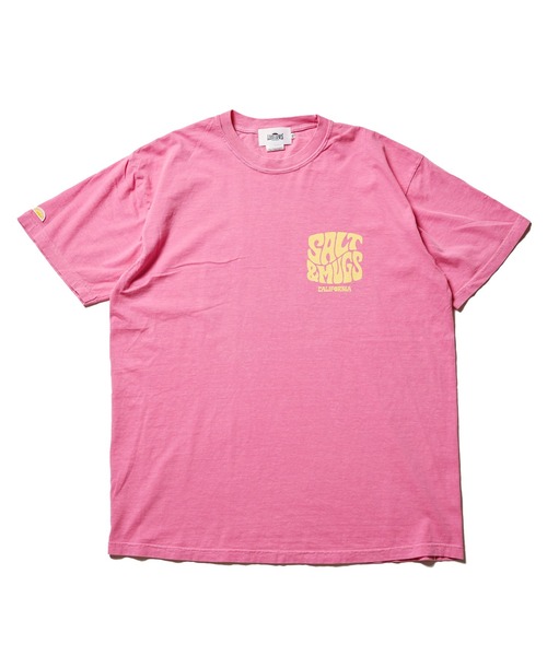 SALT&MUGS(ソルトアンドマグス)の「Psyche Logo(Tシャツ/カットソー・メンズ・ホワイト/グリーン/ピンク/ブラック・SMALL/MEDIUM/LARGE/X-LARGE)」の8枚目の写真