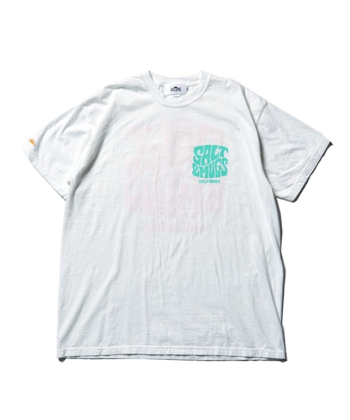 SALT&MUGS(ソルトアンドマグス)の「Psyche Logo(Tシャツ/カットソー・メンズ・ホワイト/グリーン/ピンク/ブラック・SMALL/MEDIUM/LARGE/X-LARGE)」の9枚目の写真