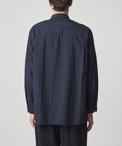 Steven Alan（スティーブンアラン）の「＜Steven Alan エアリーナイロン レギュラーカラー シャツ LOOSE（シャツ/ブラウス・メンズ・ネイビー/ライトグレー・L/M/S/XL）」の20枚目の写真