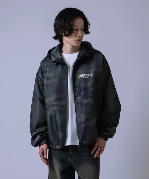 improves（インプローブス）の「総柄 フードブルゾン（ナイロンジャケット・メンズ・カーキ/ブラック/ダークブラウン・LARGE/MEDIUM/SMALL）」の17枚目の写真