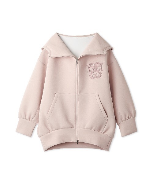 SNIDEL(スナイデル)の「ボリュームパーカーワンピース(ワンピース・レディース・ピンク/ダークグレー/アイボリー・F)」の3枚目の写真