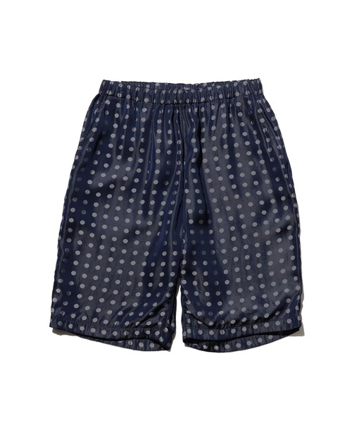 BEAMS PLUS（ビームスプラス）の「Easy Shorts Cupro Dot Pattern（その他パンツ・メンズ・イエロー/ネイビー・LARGE/MEDIUM/SMALL/X-LARGE）」の2枚目の写真