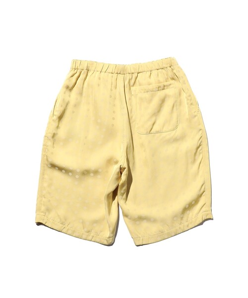 BEAMS PLUS（ビームスプラス）の「Easy Shorts Cupro Dot Pattern（その他パンツ・メンズ・イエロー/ネイビー・LARGE/MEDIUM/SMALL/X-LARGE）」の18枚目の写真