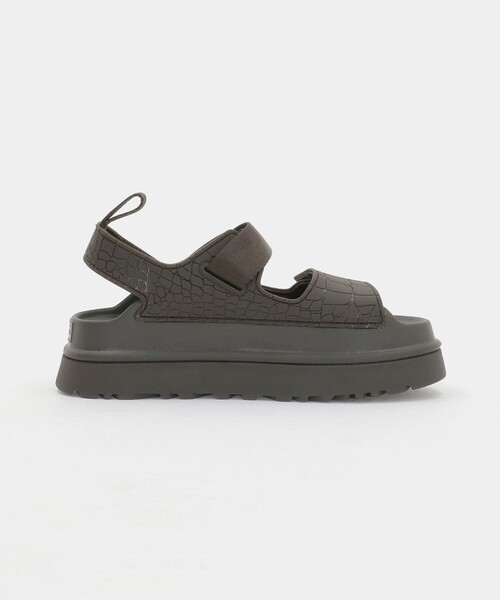 UGG(アグ)の「<UGG>ゴールデングロウ エンボスド サンダル(サンダル・レディース・ダークブラウン・5/8/6/7)」の7枚目の写真