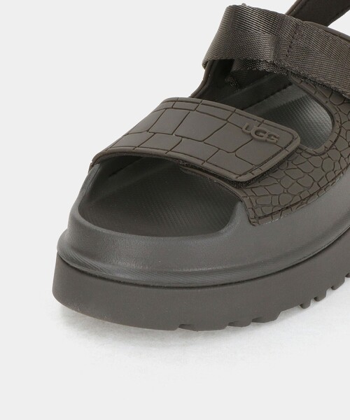 UGG(アグ)の「<UGG>ゴールデングロウ エンボスド サンダル(サンダル・レディース・ダークブラウン・5/8/6/7)」の11枚目の写真