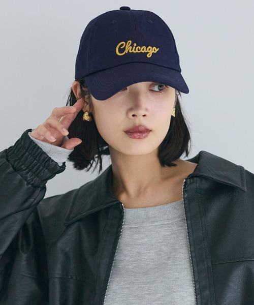 coca（coca）（コカ）の「刺繍キャップ（キャップ・レディース・ブルー/ネイビー/アイボリー・ONE SIZE）」の7枚目の写真