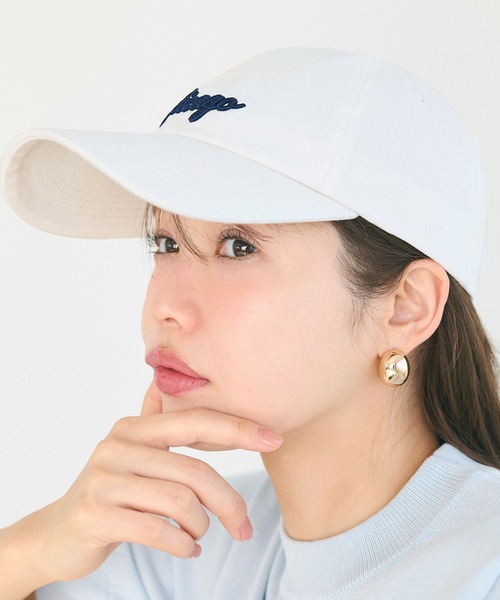 coca（coca）（コカ）の「刺繍キャップ（キャップ・レディース・ブルー/ネイビー/アイボリー・ONE SIZE）」の10枚目の写真