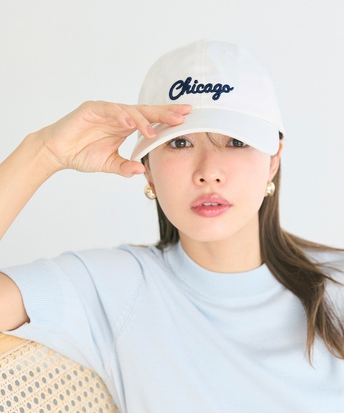 coca（coca）（コカ）の「刺繍キャップ（キャップ・レディース・ブルー/ネイビー/アイボリー・ONE SIZE）」の11枚目の写真