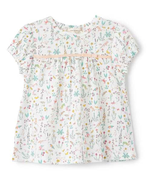 sense of wonder(センスオブワンダー)の「THEO半袖GIRLSTシャツ(Tシャツ/カットソー・キッズ・ピンク・110cm/90cm/80cm)」の1枚目の写真