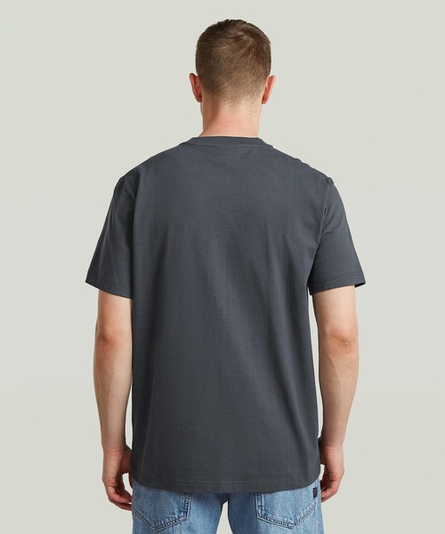 G-STAR(ジースター)の「Applique Graphic T-Shirt/アップリケグラフィックTシャツ(Tシャツ/カットソー・メンズ・グレー系その他/ホワイト・SMALL/MEDIUM/LARGE/X-LARGE/X-SMALL)」の9枚目の写真