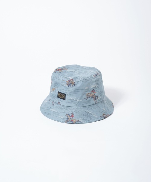 PENDLETON(ペンドルトン)の「【 PENDLETON / ペンドルトン 】ECOPET PRINT HAT / エコペットプリントハット(ハット・レディース・ブルー/オフホワイト/オリーブ・FREE)」の1枚目の写真