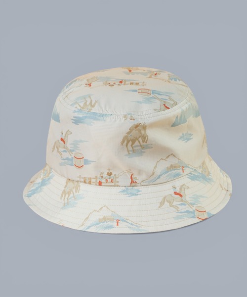 PENDLETON(ペンドルトン)の「【 PENDLETON / ペンドルトン 】ECOPET PRINT HAT / エコペットプリントハット(ハット・レディース・ブルー/オフホワイト/オリーブ・FREE)」の8枚目の写真