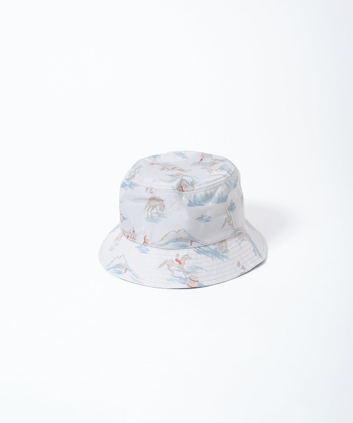 PENDLETON(ペンドルトン)の「【 PENDLETON / ペンドルトン 】ECOPET PRINT HAT / エコペットプリントハット(ハット・レディース・ブルー/オフホワイト/オリーブ・FREE)」の12枚目の写真