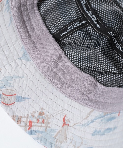 PENDLETON(ペンドルトン)の「【 PENDLETON / ペンドルトン 】ECOPET PRINT HAT / エコペットプリントハット(ハット・レディース・ブルー/オフホワイト/オリーブ・FREE)」の14枚目の写真