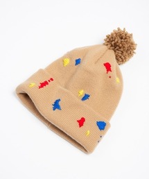 fridge（フリッジ）の「【Indietro Association】インディエトロ アソシエーション Paint Embroidery Knit Cap（ニットキャップ/ビーニー）」