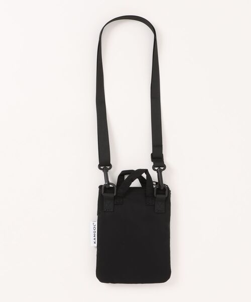 KANGOL（カンゴール）の「【KANGOL/カンゴール】ナイロン 3ポケット ミニショルダーポーチ / ショルダーバッグ（ショルダーバッグ・メンズ・ブラック/カーキ・FREE）」の3枚目の写真
