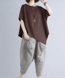 ゆるアシンメトリートップス