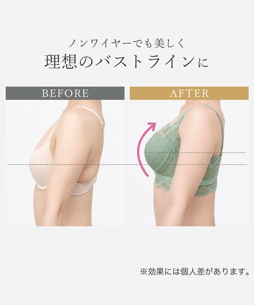 BRADELIS NEWYORK（ブラデリスニューヨーク）の「ノンワイヤーブラ26S2 ブラデリス 補正下着 ブラレット（ブラジャー・レディース・テラコッタ/オリーブ/ブラック・LL/L/M/S）」の15枚目の写真