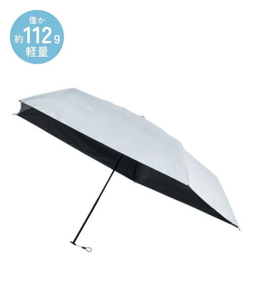BIRTHDAY BAR(バースデイバー)の「Magical tech Pro 晴雨兼用折りたたみ日傘 55cm(折りたたみ傘・レディース・ベージュ/ホワイト/ライトグレー/ブルー・0)」の2枚目の写真