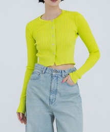 WRAPINKNOT | [WRAPINKNOT/ラッピンノット]EX.RIB CARDIGAN(Tシャツ/カットソー)