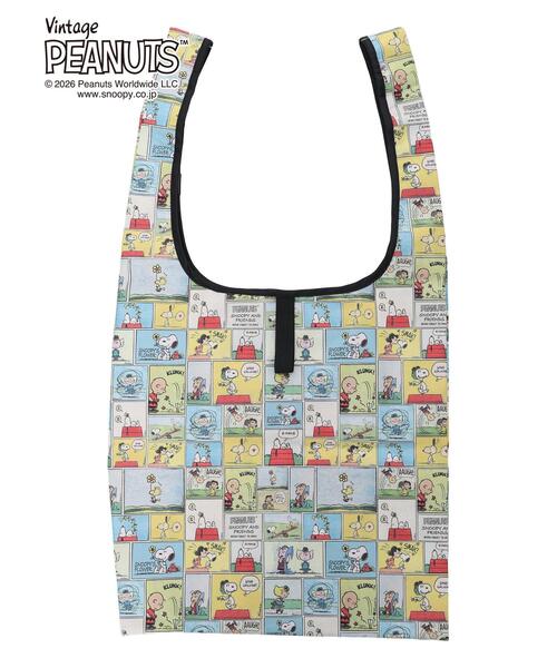 Samansa Mos2 Lagom(サマンサモスモスラーゴム)の「【FRUIT OF THE LOOM】PEANUTS トートバッグ(ハンドバッグ・キッズ・イエロー・F)」の7枚目の写真