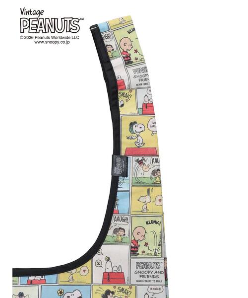 Samansa Mos2 Lagom(サマンサモスモスラーゴム)の「【FRUIT OF THE LOOM】PEANUTS トートバッグ(ハンドバッグ・キッズ・イエロー・F)」の6枚目の写真