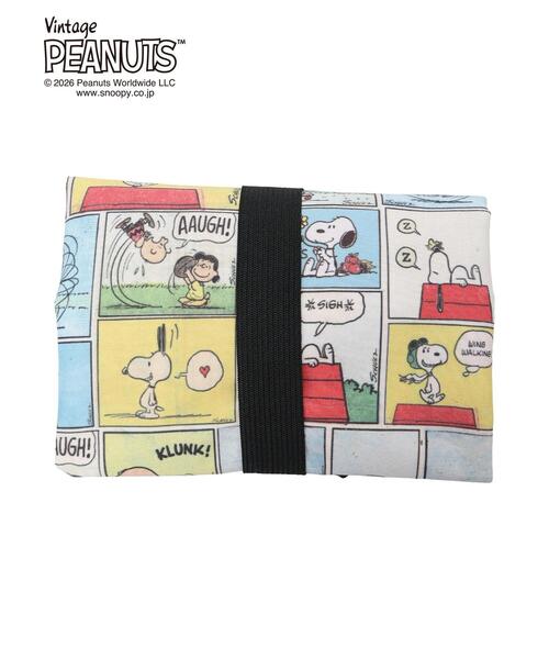Samansa Mos2 Lagom(サマンサモスモスラーゴム)の「【FRUIT OF THE LOOM】PEANUTS トートバッグ(ハンドバッグ・キッズ・イエロー・F)」の2枚目の写真