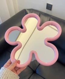 MANGROVE（マングローブ）の「2wayぷっくりフラワースタンドミラー（ミラー）」