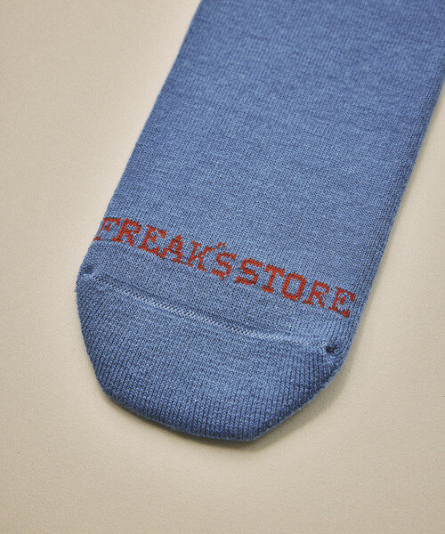 FREAK'S STORE(フリークスストア)の「FREAK'S STORE for BEACH & FES ジャカード チューブソックス(ソックス/靴下・メンズ・オフホワイト/ナチュラル/オレンジ・ONE SIZE)」の7枚目の写真