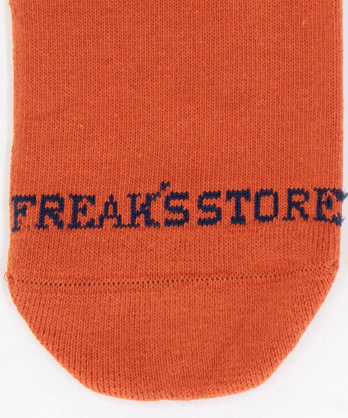 FREAK'S STORE(フリークスストア)の「FREAK'S STORE for BEACH & FES ジャカード チューブソックス(ソックス/靴下・メンズ・オフホワイト/ナチュラル/オレンジ・ONE SIZE)」の18枚目の写真