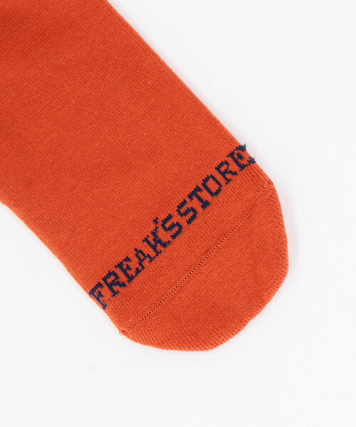 FREAK'S STORE(フリークスストア)の「FREAK'S STORE for BEACH & FES ジャカード チューブソックス(ソックス/靴下・メンズ・オフホワイト/ナチュラル/オレンジ・ONE SIZE)」の6枚目の写真