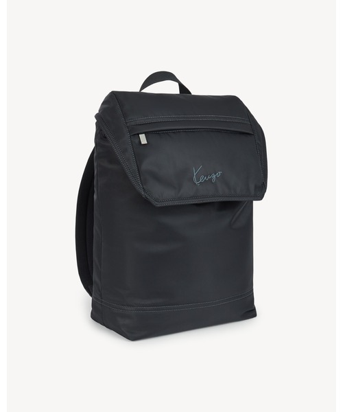 KENZO(ケンゾー)の「'KENZO Signature' バックパック(メッセンジャーバッグ・メンズ・ブラック系その他・ONE SIZE)」の1枚目の写真