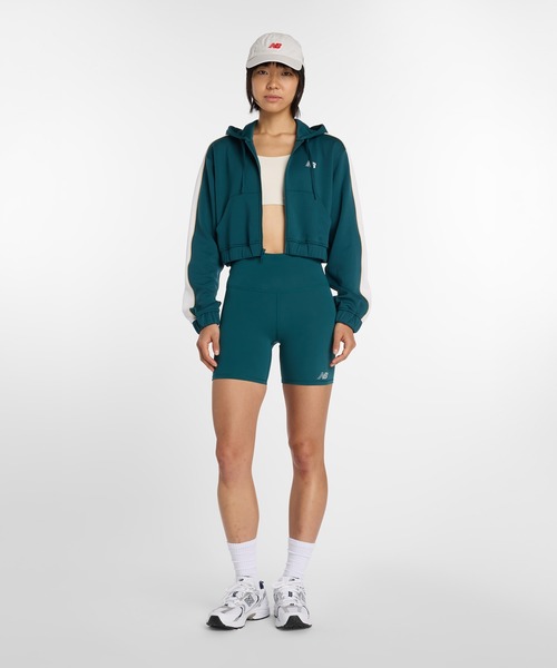 NEW BALANCE（ニューバランス）の「NB Harmony ハイライズレギンス6インチ(インナー無し)（レギンス/スパッツ・レディース・ダークグリーン・SMALL/MEDIUM/LARGE/X-LARGE）」の6枚目の写真