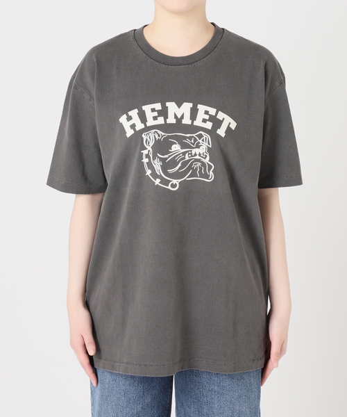 MIXTA（ミクスタ）の「MIXTA/ミクスタ HEMET CREW Tシャツ（Tシャツ/カットソー・レディース・アイボリー/ブラック・LARGE）」の13枚目の写真