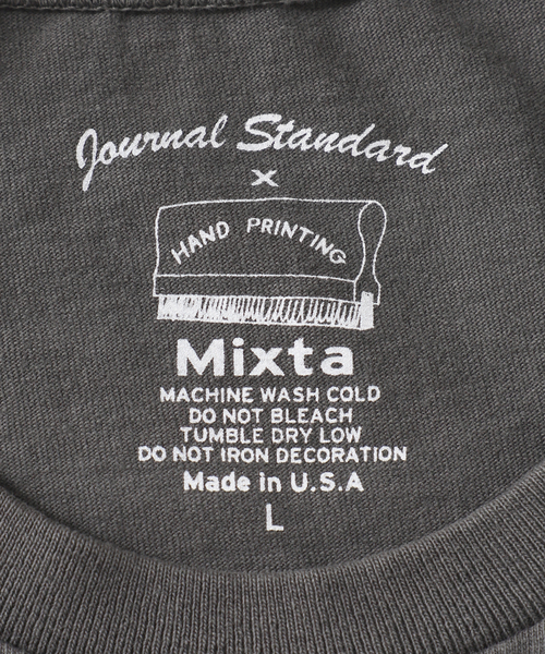 MIXTA（ミクスタ）の「MIXTA/ミクスタ HEMET CREW Tシャツ（Tシャツ/カットソー・レディース・アイボリー/ブラック・LARGE）」の20枚目の写真