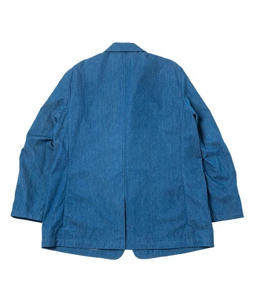 BLUE BLUE(ブルーブルー)の「Brooks Brothers /別注 ジャカードデニム 3Bジャケット(テーラードジャケット・メンズ・ブルー・S/M/L/XL)」の10枚目の写真