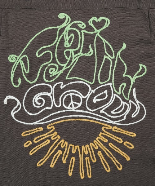 チチカカ(チチカカ)の「go slow caravan リネン混刺繍オープンシャツ【ユニセックス】(シャツ/ブラウス・レディース・オレンジ/ダークブラウン/ブルー・LARGE)」の20枚目の写真